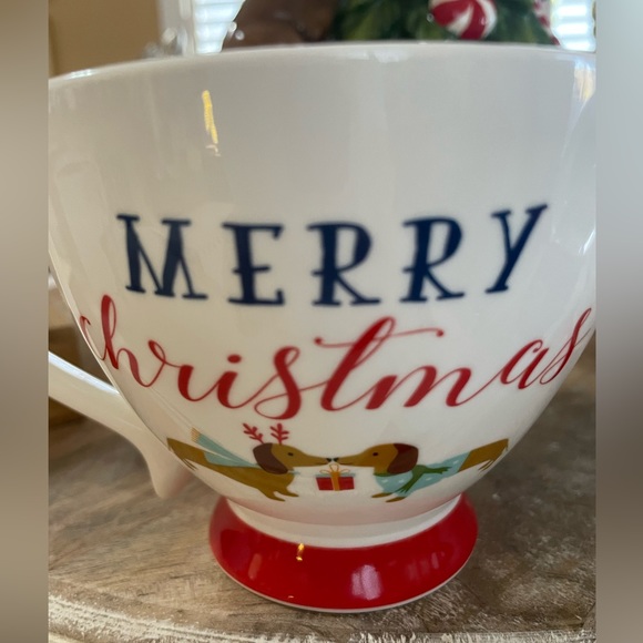 Merry Christmas DACHSHUND mug from Cooksmart England - Picture 3 of 6